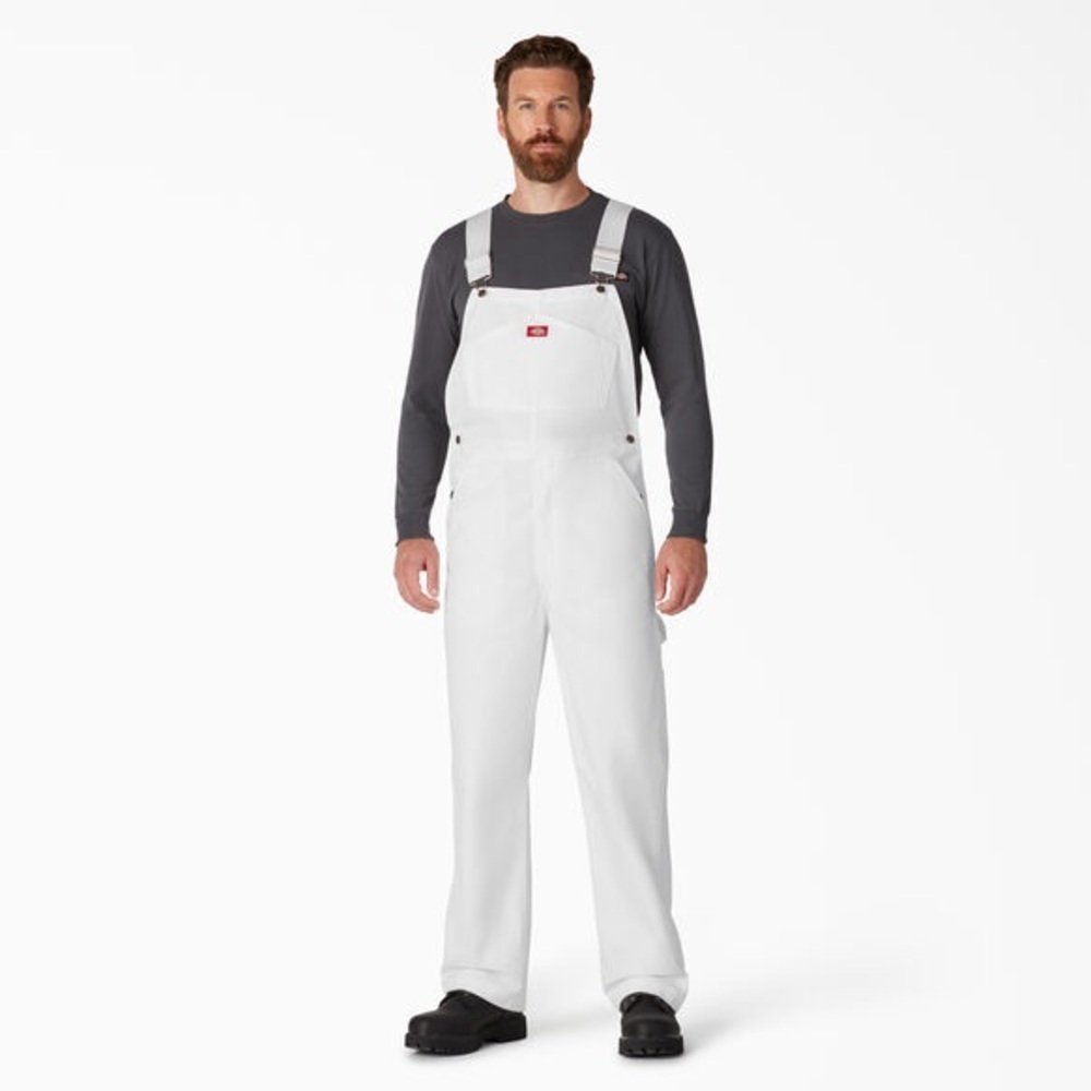Dickies White Painter’s Overalls 30x30
